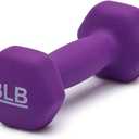 Amazon Basics Neoprene Dumbbell Hand Weights for Exercise and Muscle Toning