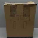 Scenekoy Alabaster Table Lamp Set of 2 with Night Light for Bedroom Living Room, 23" Rotary Switch Bedside Lamp with Linen Shade, Modern Nightstand Lamps for Room Office Dorm (White)