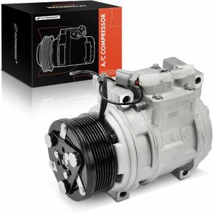 A-Premium Air Conditioner AC Compressor with Clutch Compatible with Honda Civic 2.0L 2002-2005, Acura RSX 2.0L 2002-2006