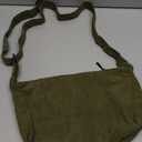 Crossbody Sling Bag for Women Men Trendy, Crescent Bag with Adjustable Strap, 2 Zippers Lightweight