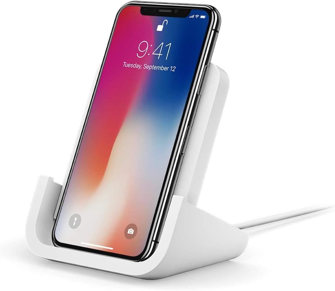 Logitech Powered Wireless Charging Stand for iPhone 8, 8 Plus, X, XS, XS Max and XR