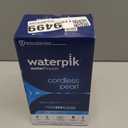 Waterpik Cordless Pearl Rechargeable Portable Water Flosser for Teeth, Gums, Braces Care and Travel, Extra Quiet, 4 Flossing Tips - ADA Accepted, WF-13 White 