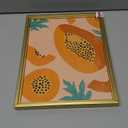 Tropical Fruit Mango Papaya Watercolor Art Painting Canvas Posters and Prints Kitchen Wall Decorative Pictures for Dining Room