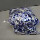 2 x 33FT Christmas Garland, Blue and Silver Tinsel Garland Shiny Hanging Garland for Home Tree Door Mantle Indoor Outdoor Holiday Xmas Party Decor