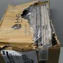 China Storage Hard Shell Containers 8-Piece Set Moving Boxes for Dinnerware, Glasses, Plates, Mugs and Saucers Sturdy Dish Organizer with Dividers for Seasonal Storage - Service for 12 - Brown