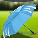 SIEPASA Golf Umbrella Large 62/68/72 Inch Automatic Open Golf Umbrella Extra Large Oversize Double Canopy Vented Umbrella Windproof Waterproof for Men and Women.