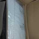 Upholstered Dining Chairs with Casters, Modern Barrel Side Armchair with Rollers for Dining Room, Bedroom, Kitchen, Reading Room, Linen, Set of 1 (1 PCS - Assembly Required)