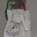 Magnetic Screen Door - Self Sealing, Heavy Duty, Hands Free Mesh Partition Keeps Bugs Out Let Breeze in- Pet and Kid Friendly - Keep Open Feature (White, Fit Door Size 32x 82 Inch)