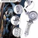 Belt Tensioner Assembly With Pulley With Serpentine Belt Compatible With 2011-2016 Chevy Cruze 2012-2019 Sonic 2013-2020 Trax 2016 Cruze Limited 2013-2020 Buick Encore Replace#55565236 5PK1400