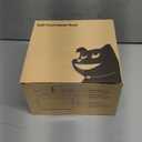 1Gallon Slobber Stopper Water Bowl for Dogs, US Patented Splash-Proof Paws Lid, 18/8 Stainless Steel, Anti-Slip Base, No Spill for Messy Large Medium Dogs, Ear Protection for Floppy-Eared Breeds (Sky Blue)