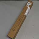 TEECK Shower Curtain Rod, 32-43 inch Adjustable Spring Tension Curtain Rod, Never Rust Anti-Slip Shower Curtain Rod for Bathroom, No Drilling, Never Collapse, Easy to Use, Silver