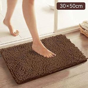 Kitchen Mat Fluffy Kitchen Rugs 20 x 12 Coffee Floor MatPink Bathroom Rug Non Slip Bathroom Mat Soft and Comfortable Furry Durable Thickened Bathroom Rug Machine Washable for Kitchen Floor