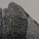 Buttons & Pleats Wool Socks for Men & Women Merino Thermal Warm Cozy Winter Boot Sock (Medium-Large, Charcoal)