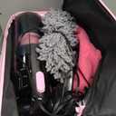 Viewsun 17pcs Car Cleaning Kit, Pink Car Interior Detailing Kit with High Power Handheld Vacuum, Detailing Brush Set, Windshield Cleaner, Cleaning Gel, Complete Auto Accessories for Women Gift