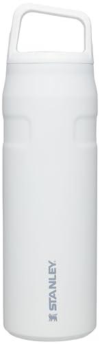 STANLEY IceFlow Cap and Carry Water Bottle 36 oz | Wide Mouth Twist Lid | Lightweight and Leakproof for Travel and Sports | Insulated Stainless Steel | BPA-Free | Polar