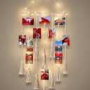 SF SOONEAT Room Decor Teenage Girl Gift Ideas Bedroom Boho Macrame Wall Hanging Teen Girls Trendy Stuff Picture Frames Collage Office Dorm Essentials for Girls Ages 11 12 13 14 15 16 18 Year Old