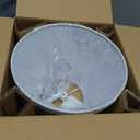 Small Lamp Shades Set of 2, 5.5" Top x 10" Bottom x 6.6" High, Small White Lamp Shades for Table Lamps, Fabric Lampshade Replacement for Bedside Lamp, Wall Sconces, Spider, Clip on Adapters Included