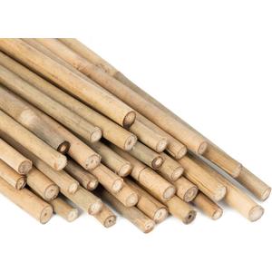 Plant Stakes Natural Garden Bamboo Sticks for Indoor and Outdoor, 20pcs for Tomatoes, Beans, Potted Plants - 18 inches