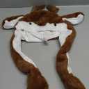 Christmas Plush Ear Hat Cute Animal Flap Moving Jumping Hat