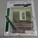 KEYYOU Angel lash Clusters Kit Lash Extension Kit D Curl 144Pcs Eyelash Extension Kit Wispy Natural Invisible Band Lash Kit with Waterproof DIY Lash Extension Kit at Home(AngelD818MIX)