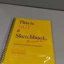 Drawing Sketchbook,This is Not A Sketchbook, It's an Art Class, A Painting Art Book About How to Draw, Spiral-Bound Workbook Interactive Coloring Book for The Aspiring Artist
