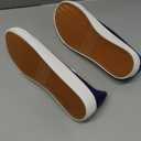 CullForYou Women's Colourful Low-Top Sneaker Shoe, Size 8,5 Navy