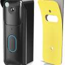 NoDrill Adhesive Doorbell Mount Compatible with Blink Doorbell (2nd Gen), Door Mounting Holder Bracket Accessories, Not Block Motion Sensor AntiTheft Camera Mount for Home, Apartment, Office, School