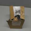 Garden Solar Light Outdoor Decor, Solar LED Light with Stake, Waterproof for Walkway Courtyard Party Decoration, White and Black Owl