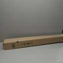 Shower Door Bottom Seal Strip, 2PCS Seal Strip, Ultra Clear PVC, 36" Length, Fits 6mm Thick Glass, Prevents Leaks, Easy Installation, No Adhesive Required (Ultra Clear, 36in for 1/4"(6mm) Door)