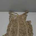 Beach Knit Brown Dress, Size L