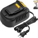AC to DC Cord Plug Adapter Powered for Dewalt XR 20V 18V Cordless Tools, 110V to 20V Wired Plug in Max 500W Power Supply Converter