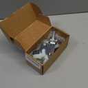 5303918455 Refrigerator Adjustable Door Hinges Kit Fit for Frigidaire Electrolux Refrigerators, for Left and Right Doors