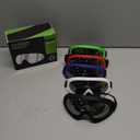 OXG Ski Snowboard Goggles for Men Women, UV Protection Ski Snow Goggles for Kids Youth Adult (5p Sliver Lens(vlt 7.3%))