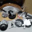 Farmhouse Chandeliers for Dining Room Light Fixture, 5-Light 24 inch Faux Wood Texture Hanging Lighting Fixtures, Rustic Candle Chandeliers for Living Room Kitchen Island Foyer Entryway