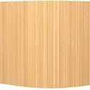 Red Lantern 2 ft. Short Bamboo Wave Screen - Honey