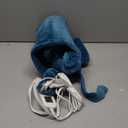 RENPHO Valentines Day Gifts for Her Him, Heating Pad for Neck and Shoulders and Back, Birthday Gifts for Women Men, FSA Eligible HSA Store, 24"x33" Weighted Electric Heat Pad, ETL Certified, Blue