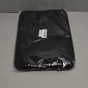 Laptop Case Sleeve 15.6 inch, Shockproof Protective Notebook Case with Accessory Pocket, Briefcase Carrying Laptop Cover for 15.6" HP, ASUS, Dell, Lenovo, Acer, Black