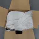 Ultra Soft Cozy Faux Fur Throw Blanket, Fuzzy Plush Thick Bubble Blanket, Luxury Fluffy Blanket for Couch, Sofa, Bedroom, and Living Room, 50x60 Inches, Cream White