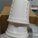 9 Pcs Self Watering Pots for Indoor Plants with Deep Reservoir and High Drainage Holes for Outdoor Plants and Flowers, Bare Root Planter (4.72'',5.91'',7.09'',White)