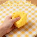 3 x 2Pcs ﻿Yellow Cheese Squeeze Toy, Soft Cheese Squishy Toy, Rebounding Sensory,Help for Relax,Focus, Sensory Cheese for & Adults, Cheese Cubes Squishy Toys,Stress Balls for Adults (2 in)