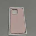 GONEZ for iPhone 15 Pro Max Case Silicone, Compatible with Magsafe, Camera Protector + Screen Protector, Soft Anti-Scratch Microfiber Lining, Liquid Silicone Shockproof Phone Cover, Chalk Pink