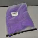 Women's Mesh Lingerie Fishnet Babydoll Mini Dress Bodysuit See Through Shirts Long Sleeves Lingerie Bodysuit Cover Up (Purple)