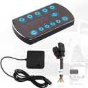 Throttle Response Controller, 10 Drive Modes Smart Electronic Racing Accelerator, Fit for Ford F150 F250 F350 F450 F550 Explorer Mustang Bronco Ranger Edge Fusion Taurus Focus Land Rover Mazda (861-F6)