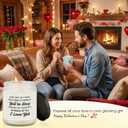Kosmickiss Valentines Day Gift for Her Him, Lavender Scented Candle, I Love You Anniversary Wedding Gift for Girlfriend Boyfriend Wife Husband, Romantic Birthday Presents