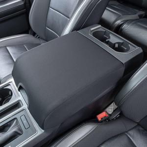 PIMCAR Center Console Cover for Ford 2015-2020 F150, 2017-2022 F250 F350 F450, 2018-2024 Expedition Interior Accessories Soft Cozy Neoprene Armrest Cover Protector (Bucket Seat Only)