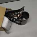 Shelving Solution Wall Sconce 14.4 x 3.5 Inch, with Tea Light Candle Holder Antique Bronze Style Metal Wall Art Decorations for Living Room, Bathroom, Dining Room and Office, Set of 2