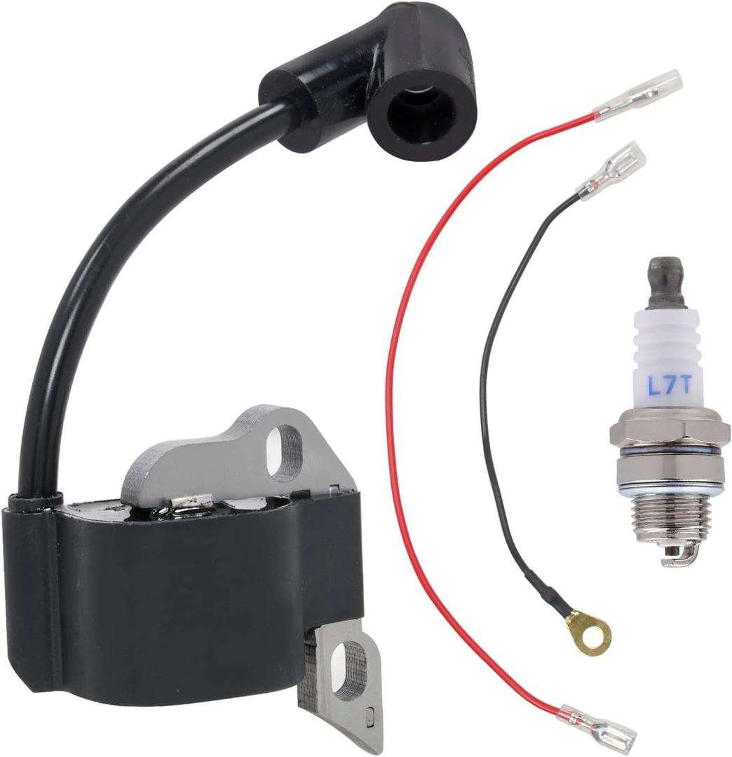 FitBest 1130 400 1302 Ignition Coil Module with Spark Plug for Stihl 017 018 MS170 MS180 Chainsaw