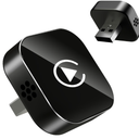 2026 Upgraded Wireless Carplay Adapter, Convert Wired to Wireless for CarPlay＆Android Auto, Car Play Adapter for iPhone Mini Small Size, USB/TypeC Plug and Play with iOS Android 10+