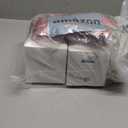 Vctops 6 Pcs Christmas Poinsettia Artificial Flowers Shining Glitter Artificial Flower for Xmas Tree Wreath Ornaments New Year Wedding Party Holiday DIY Decoration, Champagne