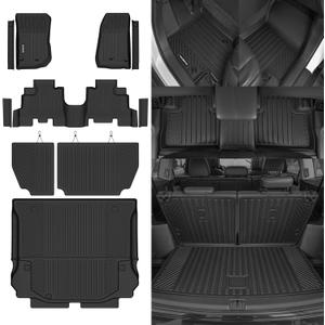Naibeve Floor Mats for 2014-2017 Jeep Wrangler Unlimited 4 Door